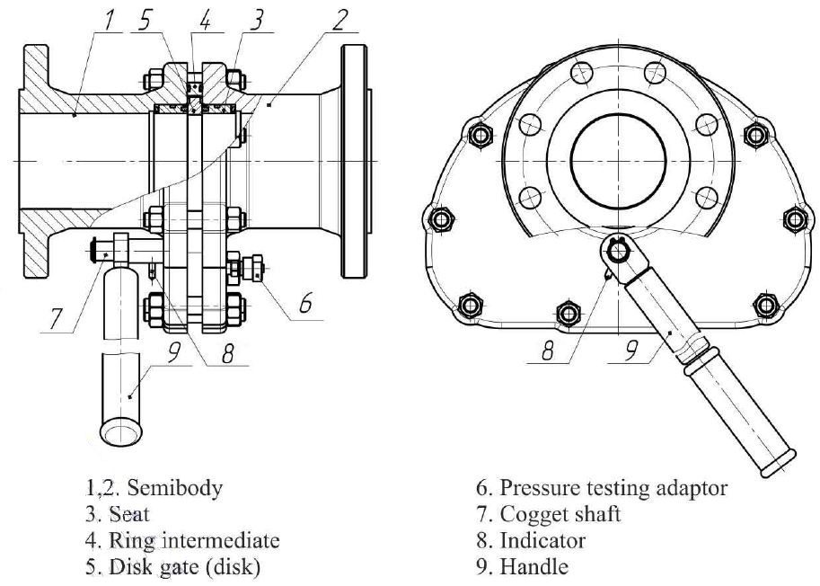  Disk Gate Valve 